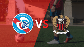 EN VIVO: Comenzó el partido entre RC Strasbourg y Nice: 0-0 en el inicio