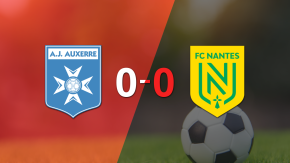 No hubo goles en el empate entre Auxerre y Nantes