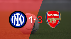 Doblete de Gabriel Jesús en el triunfo 3-1 de Arsenal frente a Inter