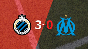 Club Brugge liquidó con una goleada a Olympique de Marsella por 3 a 0
