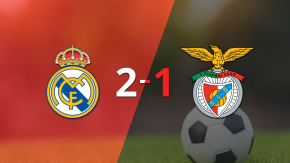 Real Madrid venció 2-1 a Benfica y quedó en Octavos de Final