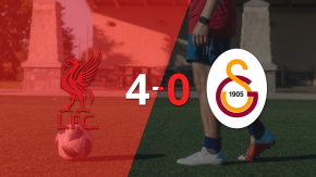 Liverpool goleó 4-0 a Galatasaray y pasó a Cuartos de Final