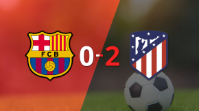 Atlético de Madrid se quedó con el triunfo 2-0 en la ida 