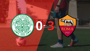 Con doblete de Evan Ferguson, Roma liquidó 3-0 a Celtic
