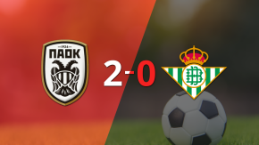 PAOK marcó dos veces en la victoria ante Betis en el estadio la Tumba