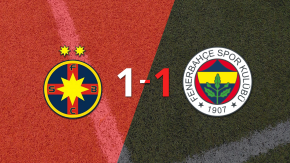 FC Steaua Bucarest no pudo en casa ante Fenerbahçe y empataron 1-1