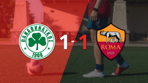 Roma empata sobre el final con gol de Jan Ziolkowski