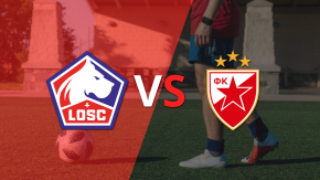 EN VIVO: Primer tiempo finalizado: Estrella Roja se impone 1-0 sobre Lille