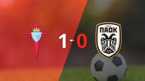 Celta venció 1-0 a PAOK y quedó en Octavos de final