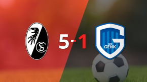 Friburgo golea 5-1 y clasifica a Cuartos de final