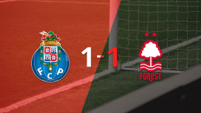 Con un empate 1 a 1, Porto y Nottingham Forest definen todo en el partido de vuelta 