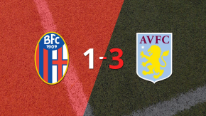 La ventaja 3-1 del partido de ida fue para Aston Villa 