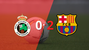 Barcelona pasó a Cuartos de Final con una victoria ante Racing Santander
