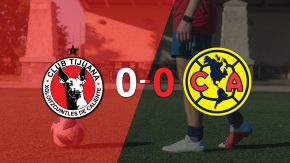 Tijuana y Club América terminaron sin goles en su primer partido del torneo