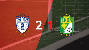 Victoria de Pachuca sobre León por 2-1