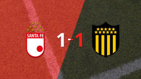 Santa Fe y Peñarol empataron 1 a 1