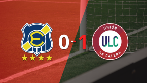 Rodrigo Cáseres le dio la victoria a U. La Calera ante Everton