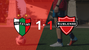 Ñublense empató 1-1 en su visita a Palestino en la primera jornada