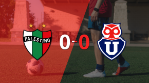 Sin muchas emociones, Palestino y Universidad de Chile empataron 0-0