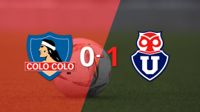 Universidad de Chile le ganó el Superclásico  a Colo Colo por 1 a 0