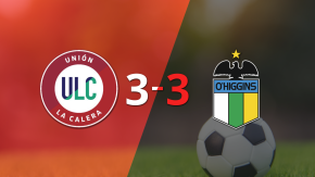 O'Higgins empata ante U. La Calera pese al doblete de Martín Sarrafiore