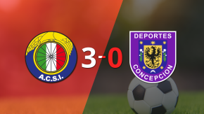 Audax Italiano le pasó por encima 3-0 a D. Concepción