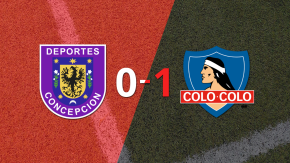Colo Colo ganó por 1-0 a D. Concepción con el gol de Álvaro Madrid