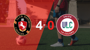 Deportes Limache golea 4-0 a U. La Calera