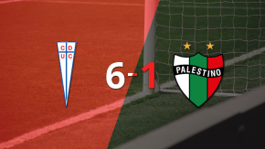 U. Católica arrasa 6-1 con dobletes de Justo Giani y Fernando Zampedri