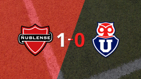 Ñublense le ganó 1-0 a Universidad de Chile con un gol agónico