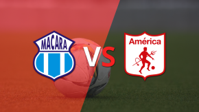 EN VIVO: ¡Entretiempo! Macará y América de Cali empatan 1-1