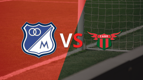 EN VIVO: Termina el primer tiempo con empate en 0 entre Boston River y Millonarios