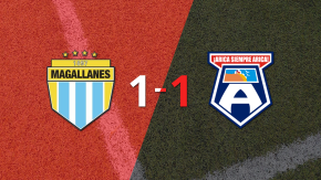 Con un gol agónico, Facundo Peraza sentenció el empate entre Magallanes y San Marcos