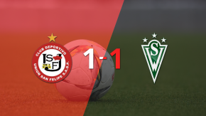 Kevin Serrano rescata a U. San Felipe con un gol agónico ante Santiago Wanderers