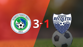 Recoleta fue derrotado por D. Puerto Montt con un marcador de 3-1 