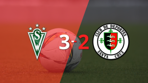 Vibrante 3-2 en el triunfo de Santiago Wanderers sobre Dep. Santa Cruz
