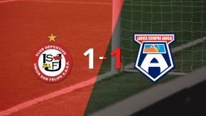 U. San Felipe logró sacar el empate de local frente a San Marcos