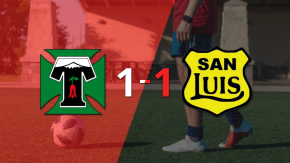 Deportes Temuco y San Luis se reparten los puntos y empatan 1-1