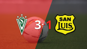 Sin muchas complicaciones, Santiago Wanderers venció 3-1 a San Luis