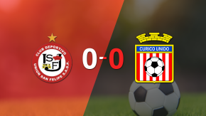 U. San Felipe y Curicó Unido empataron sin goles