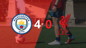 Liverpool no llega a Semifinales al perder con Manchester City