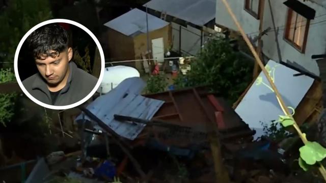 “En cinco minutos se perdió todo”: el relato de joven que salvó de milagro tras derrumbe de su casa en Viña del Mar