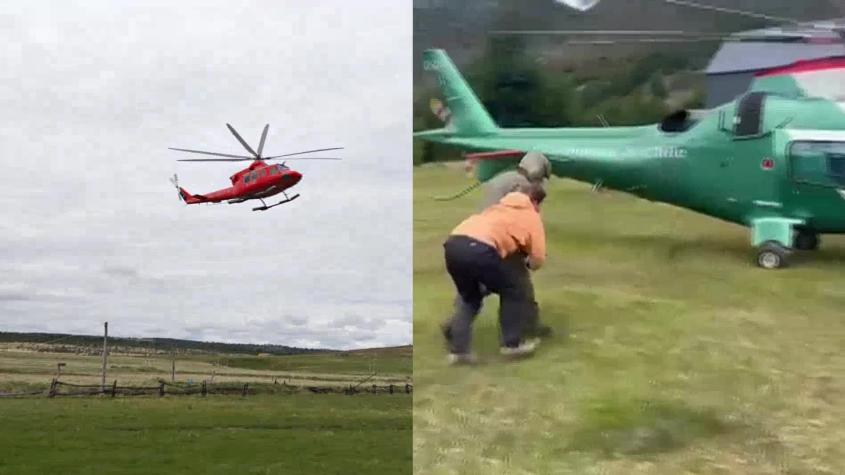 VIDEO | Así fue el rescate a los sobrevivientes de la tragedia en la Torres del Paine