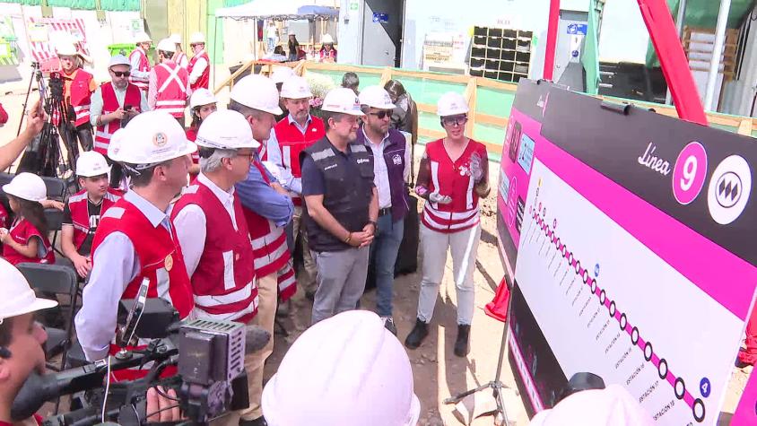 Línea 9 del Metro de Santiago avanza y promete mejorar la conectividad de 8 comunas