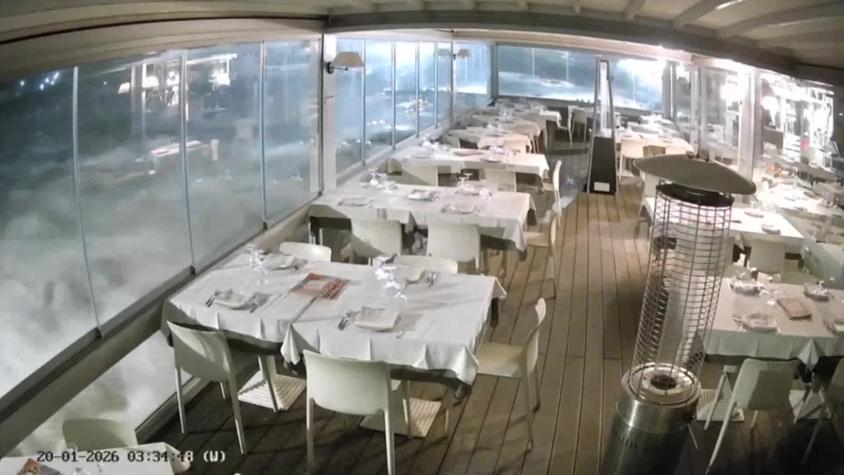 Ciclón Harry causa estragos en el sur de Italia: Inundaciones y olas de 16 metros