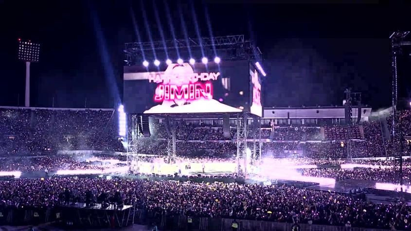 BTS inicia su gira Arirang Tour en Chile con una masiva presentación en el Estadio Nacional
