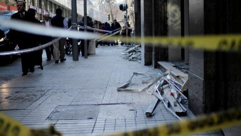 Tres nuevos bombazos en Santiago por robo de cajeros automáticos