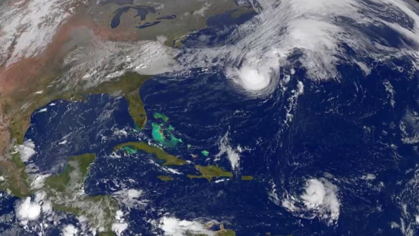 [VIDEO] Así se ve el huracán Gonzalo desde el espacio