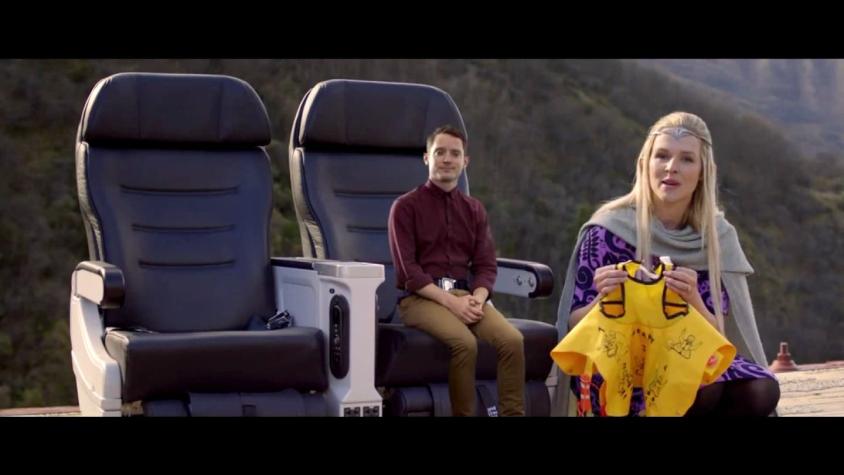 [VIDEO] Personajes de "El Hobbit" protagonizan video de seguridad de aerolínea neozelandesa