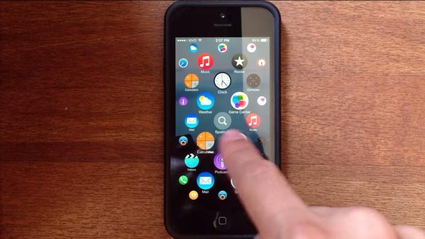 [VIDEO] Usuario hackea un iPhone y le instala la interfaz del nuevo Apple Watch